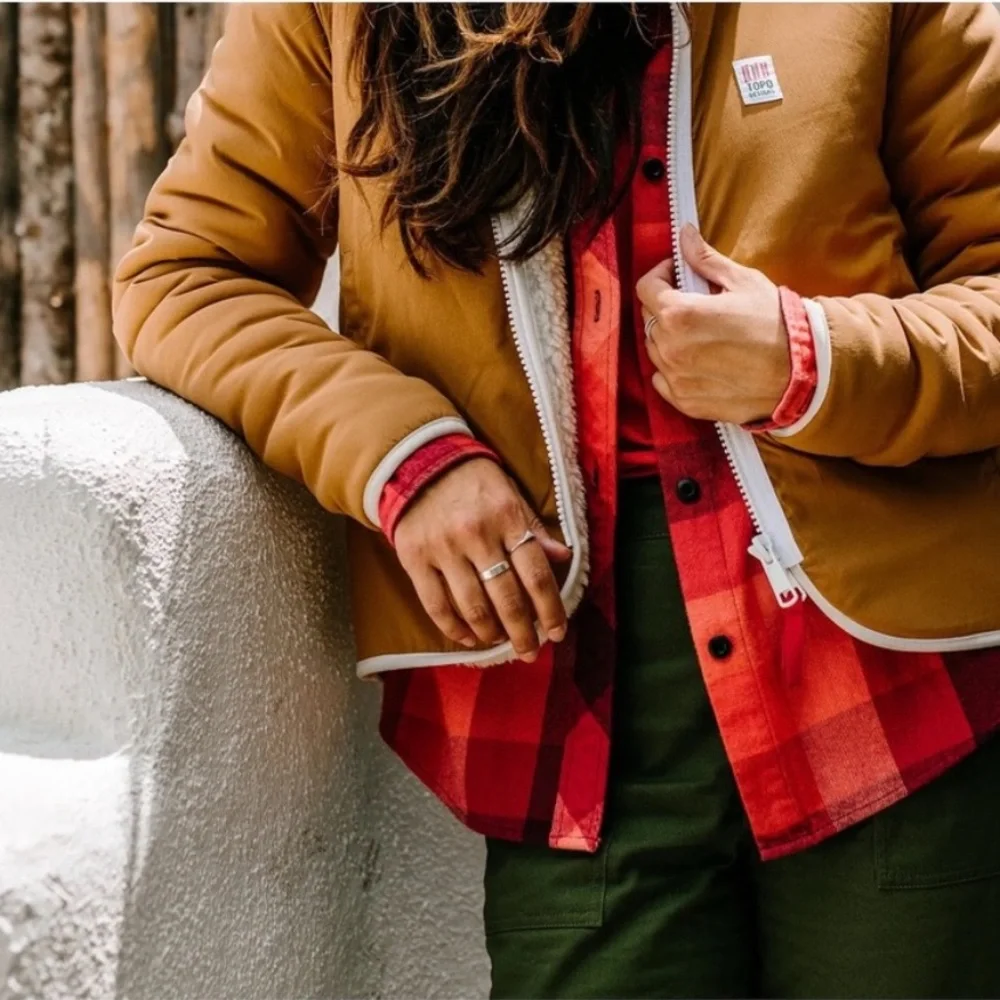 Topo Designs reversible Sherpa bomber jacket - Picture 6 of 9